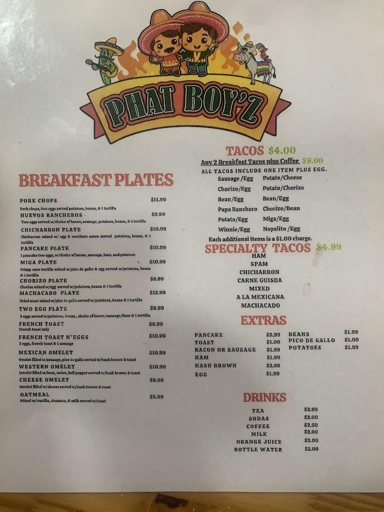 Phat Boy'z Menu image 3